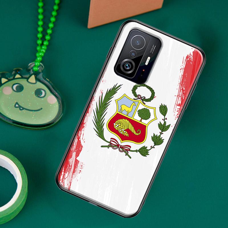 Peru Flag Case For POCO F5 X5 X3 Pro X4 F4 GT F3 M5s C40 Cover For Xiaomi 13 12 Lite 11T 12T Pro 12X