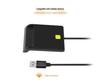 USB 2.0 Smart Card Reader/Writer for ATM, Tax Filing, Bank, ID, and IC Cards