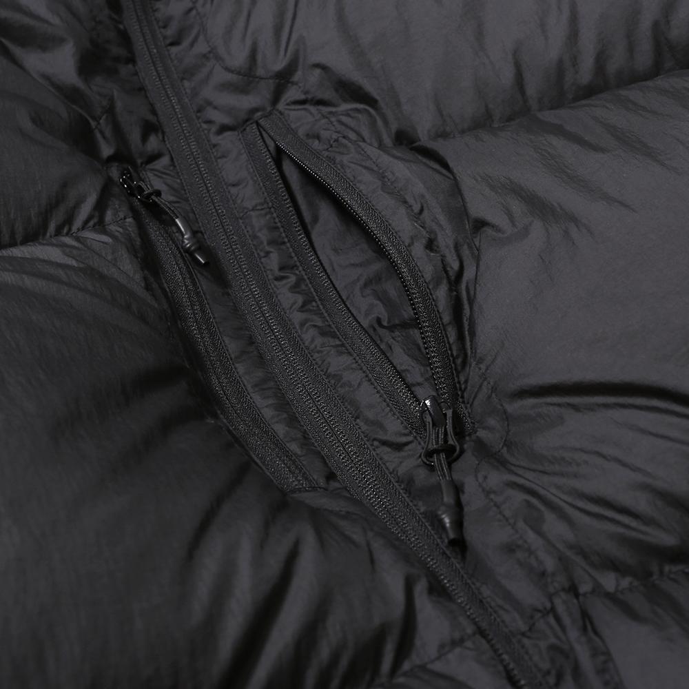 Moif [Aw25] Shadow Puffer Down Parka / Sooty Black