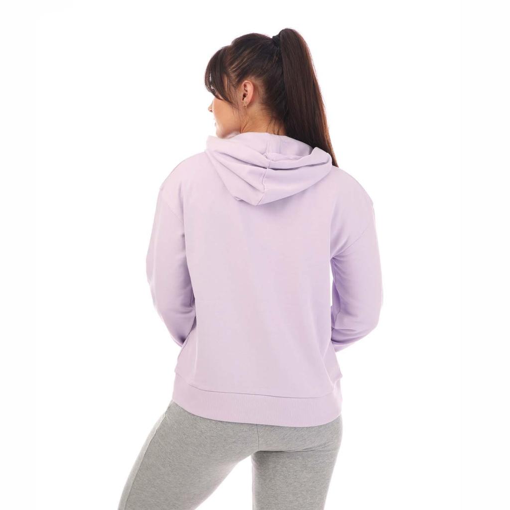 Timberland Womens/Ladies Stacked Logo Loop Back Hoodie
