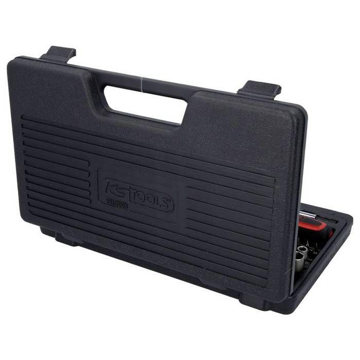 Outils et accessoires - ks tools - 911.2008 - lot de 208 embouts de sécurité - 6mm - noir