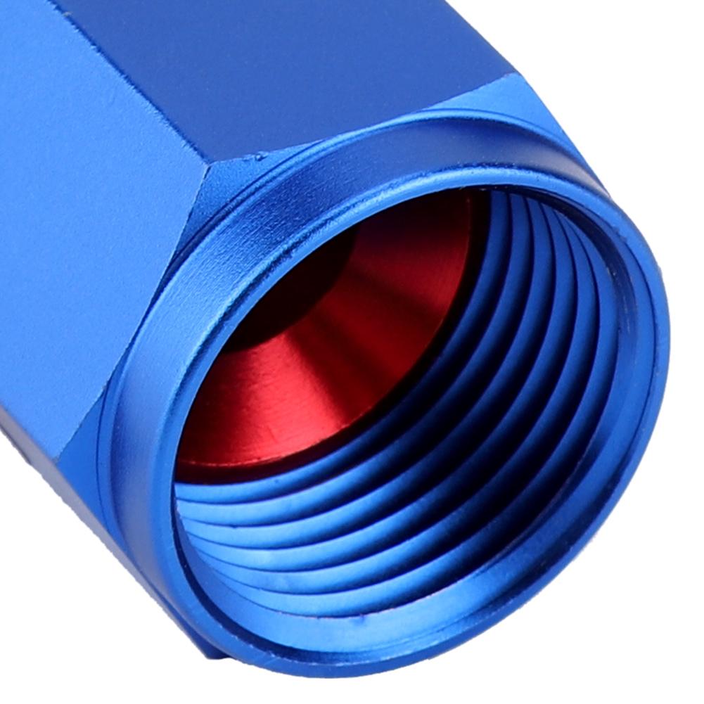 AN10 Straight Push On Twist Lock Oil Gas Fuel Line Hose End Male Fitting