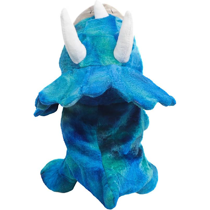 Cute Dinosaur Hand Puppet Funny Plush Stuffed Animal Toy Adults Toddler Huggable Dinosaur Plushies Pretend Play Doll Storytelling Interactive Puppet