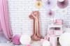 Balon Foliowy Cyfra "1" Różowe Złoto 86 Cm