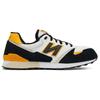 New Balance Nb 446 Comfortable Trendy Low-Top Marathon Running Shoes Unisex Sneaker Black White Yellow U446GB1