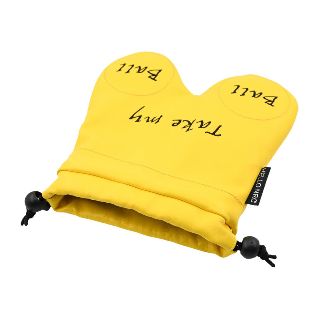 Portable Waterproof Golf Ball Storage Pouch with Drawstring for Driving Range Swimming Fitness Camping Travel Golfing Supplies