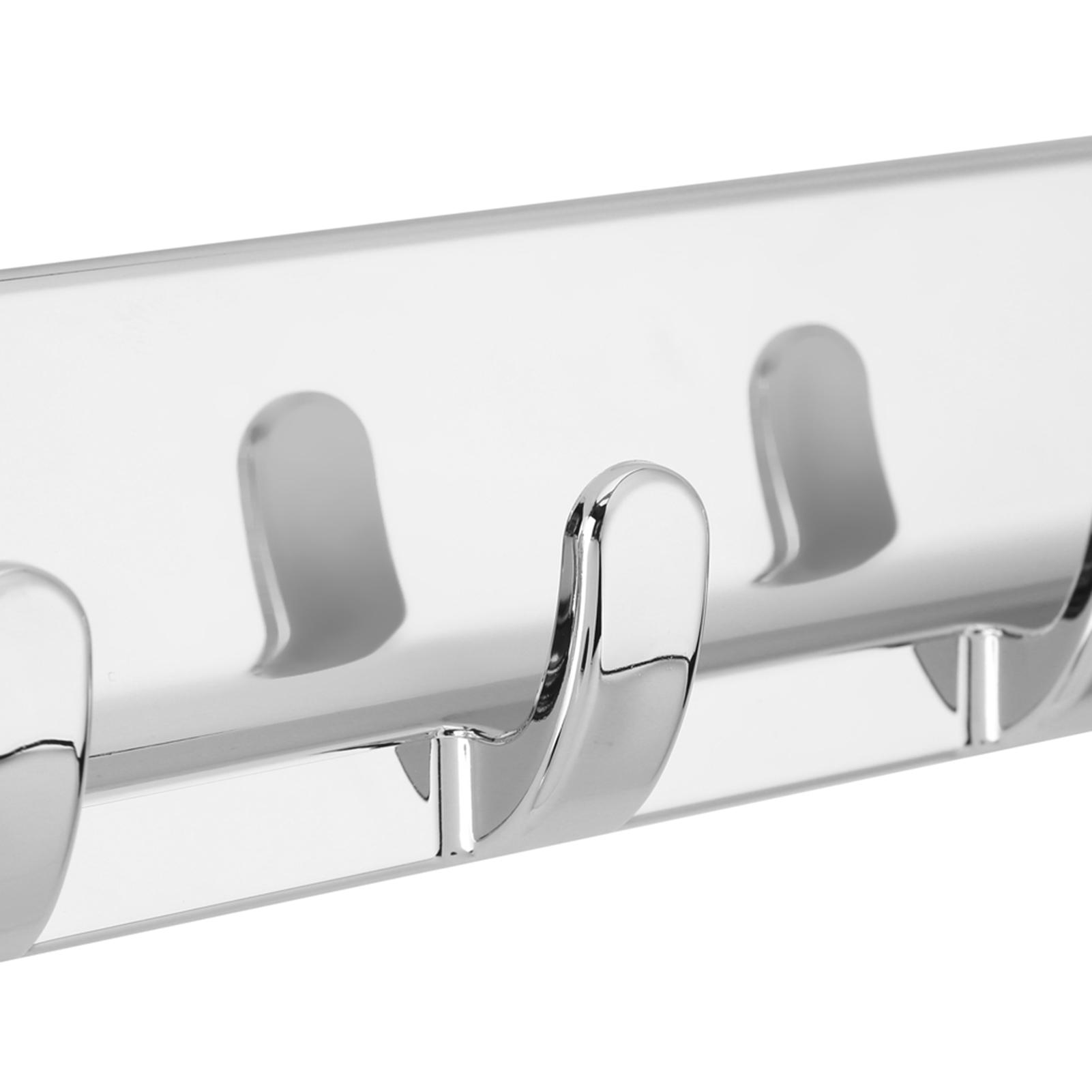 

Toilet towel holder with suction cup for bathroom and kitchen, multifunctional hook holder made of plastic, suitable for flat