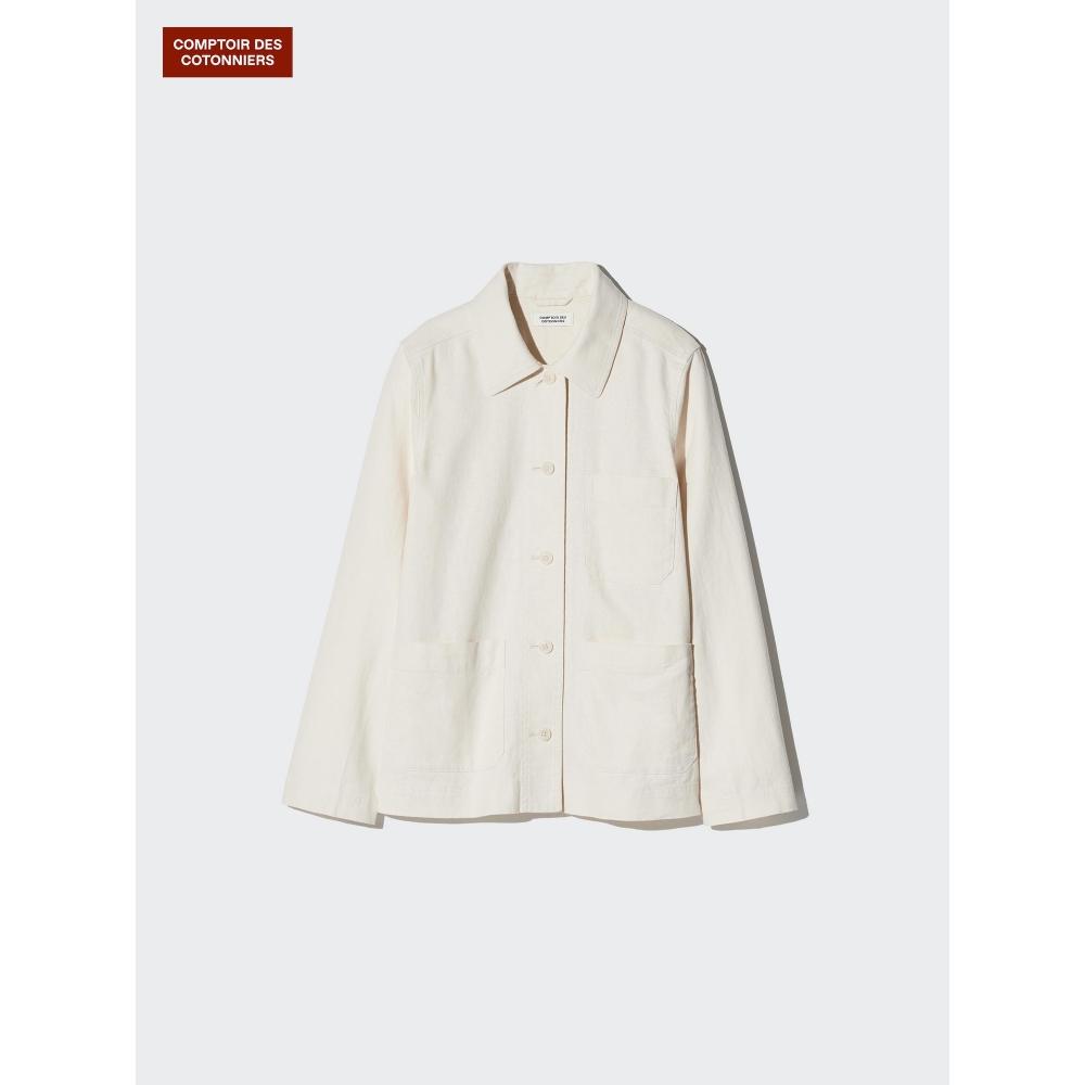Uniqlo Japan Linen Cotton Jacket