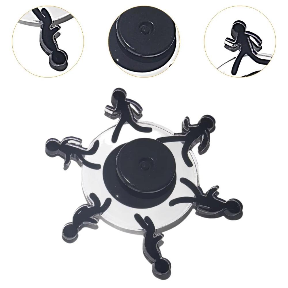 2pcs Metal Fidget Spinner Stick Man Hand Spinning Puzzle Toy Finger Spinner  Kids Toys