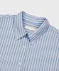 KIIMUIR (Women) Sheer Stripe Oversized Shirt_Sky Blue