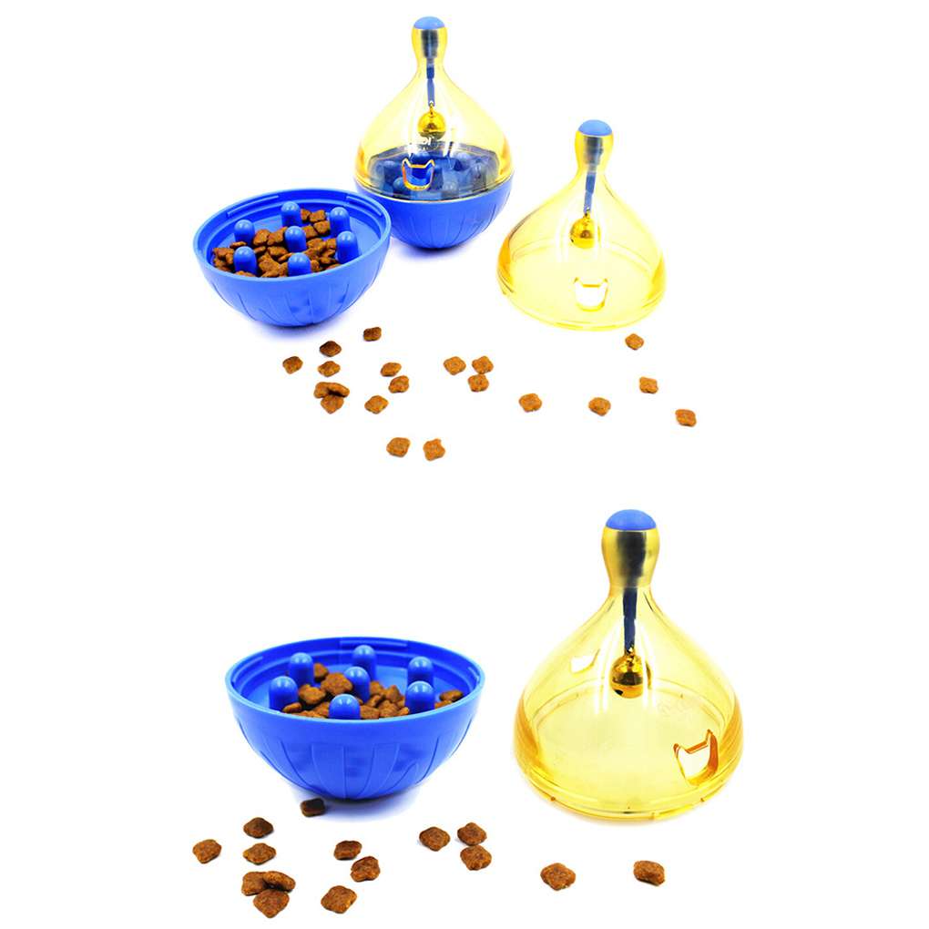 

Pet Dog Cat Tumbler Spill Food Donor Dogs Cats Chew Tasty Toy Feeder Ball