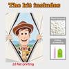 Disney Pearl Painting Toy Story Cowboy Woody Handmade DIY Pearl Gemstone Painting Pictures Crafts Special Shape Home Wall Decoration