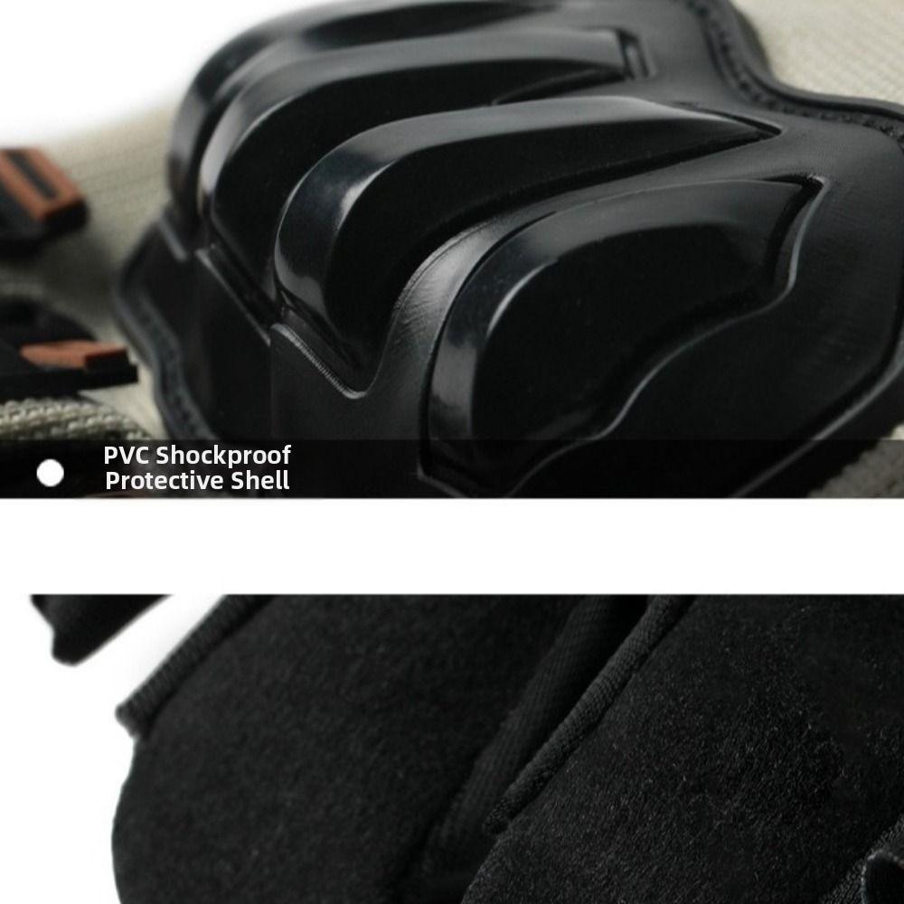 Wear Resistant Motorcycle Gloves Breathable Bicycle Gloves Half Finger Gloves Racing Sports