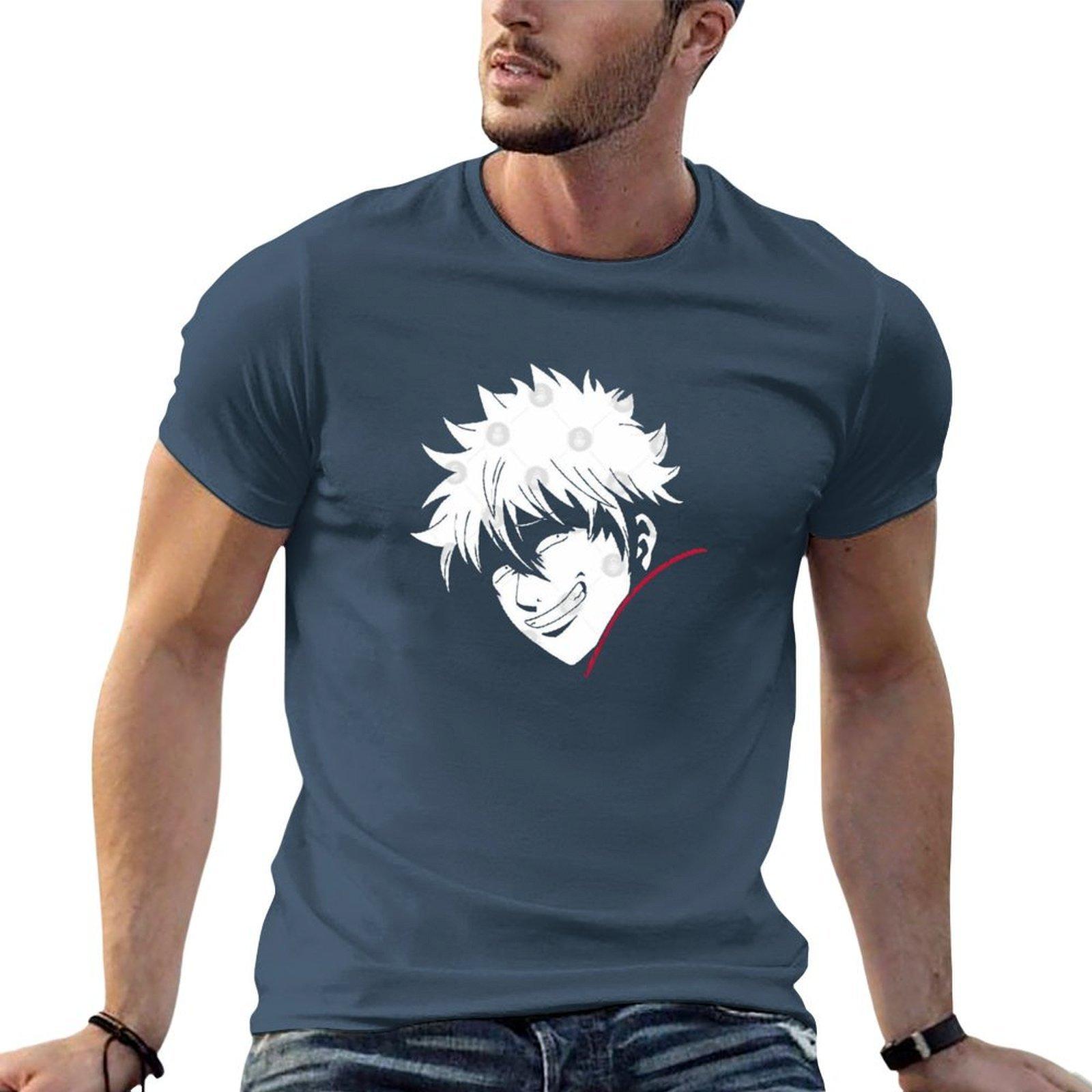 Gintama Gintoki Tshirt T Shirt Unisex Casual Unisex T Shirt Luxury Unisex T Shirt Summer Tshirt S