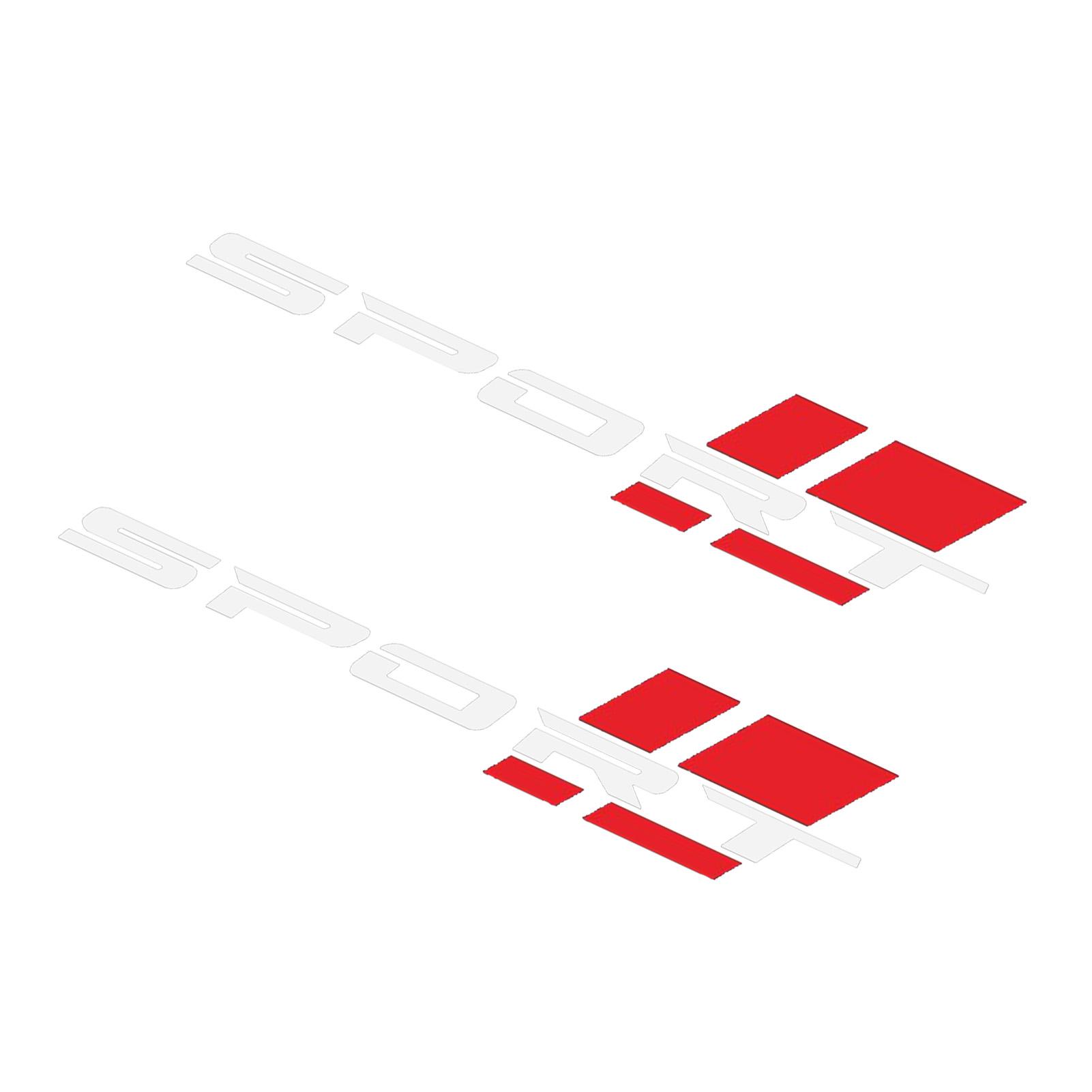 

2 шт. Наклейка на автомобиль Спортивный вид Водонепроницаемая Самоклеящаяся Долговечная Наклейка на кузов автомобиля Дверь Боковая для дома на колесах