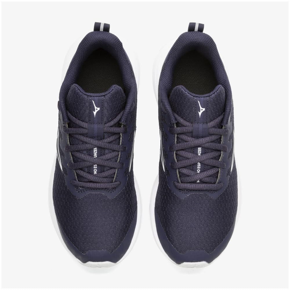 Mizuno Scarpe Junior Mizuno Esperanza Scarpe Atletiche per Giornate Sportive e Scuole Leggere Ragazzi Scuola Elementare Blu Navy x Bianco x Azzurro cm 3E Jr.