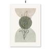 Shape Leaves Vintage Boho Posters Prints Wall Art Pictures Nordic Living Room Home Decor Canvas Painting Abstract Geometric