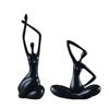 Nordic Yoga Cute Woman Figure Resin Ornaments Office Table Furnishing Crafts Home Room Desktop Figurines Decor Itmes Accessories