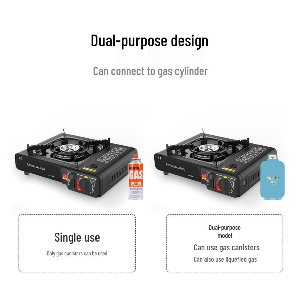 Portable Outdoor Gas Stove for Hot Pot & Barbecue
