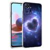 Custodia per Telefono Per Xiaomi Poco X3 NFC M3 F3 Redmi Note 9S 9 8 10 Pro 7 8T 9C 9A 8A K40 Cover Trasparente Spazio Colorato Galassia Universo