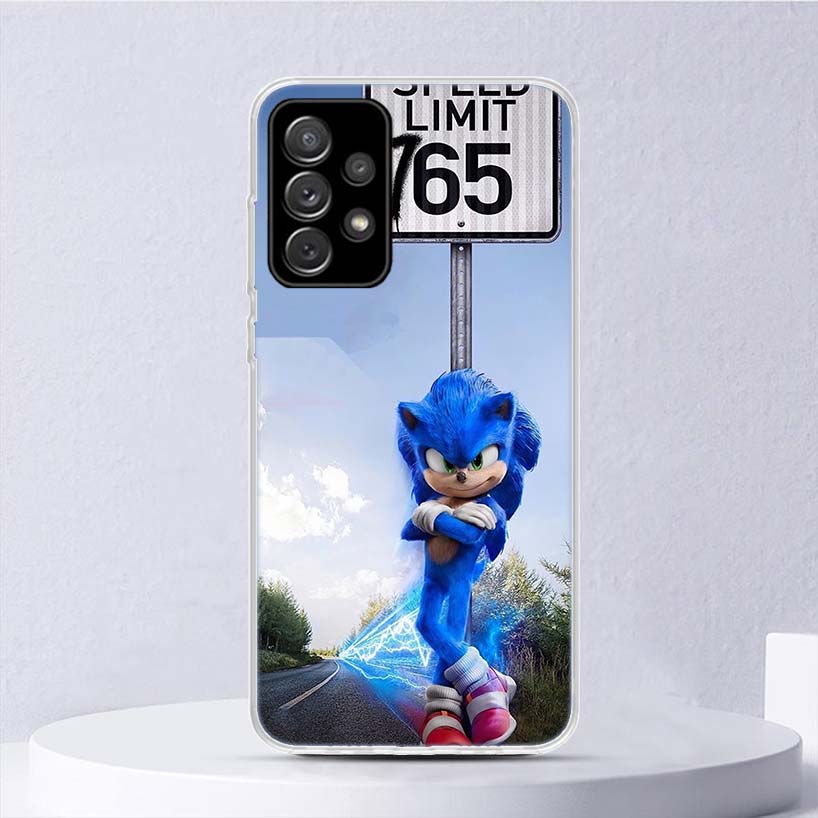 Supersonics S-Sonics Game Soft Case For Samsung Galaxy A17 A16 A26 A36 A56 A15 A14 A13 A55 A54 A53 Phone Cover A25 A35 A24 A34 A