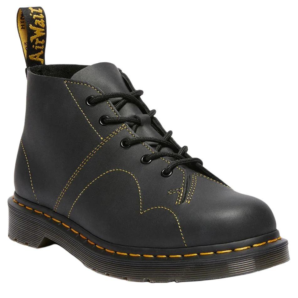 Dr. Martens Church Fashion Simple Ankle Boots Unisex Boots Black 41089001