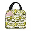 Tattoo Old School Style Airwalk Insulated Lunch Bag for Women Children Leakproof Food Boxes Thermal Lunch Box Tote