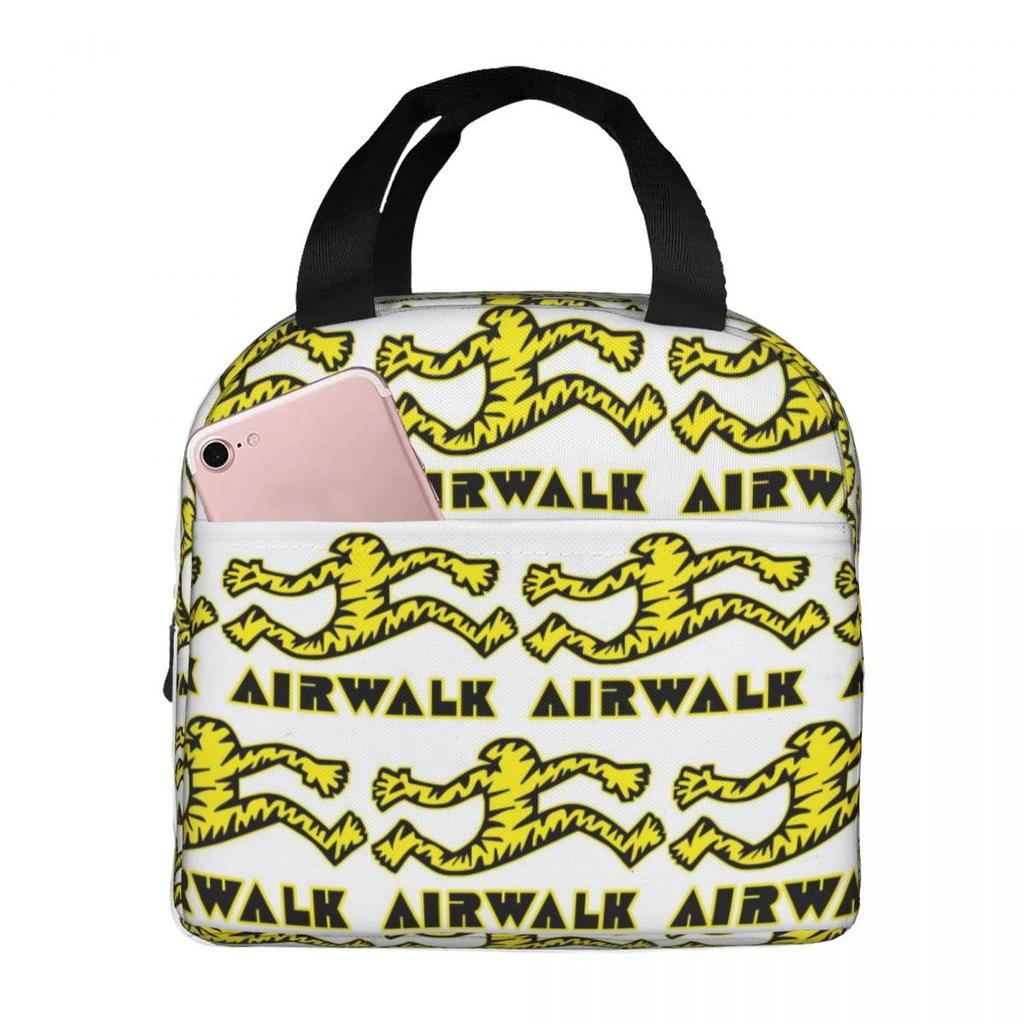 Tattoo Old School Style Airwalk Insulated Lunch Bag for Women Children Leakproof Food Boxes Thermal Lunch Box Tote