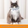 Pet Princess Lace Ruff Collar: Cute Four-Season Cat Bib Necklace