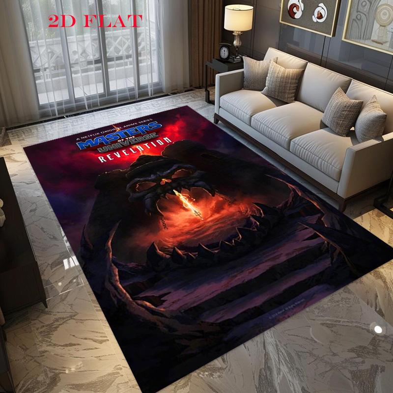 Masters Universe Retro Art Carpet Home Decor Suitable For All Seasons Bathroom Mat Protective Pad Dormitory Decoration