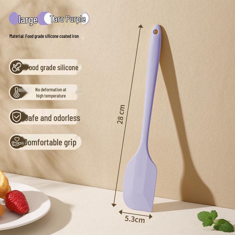 High-Temp Resistant Non-stick Silicone Spatula for Baking and Cooking