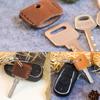 FuoooooGui Cowhide Leather Key Key Genuine Leather Key Key Key Antique Leather Key Set of Leather Key Key Key White Covers, Caps, Holder, Case, Ring,