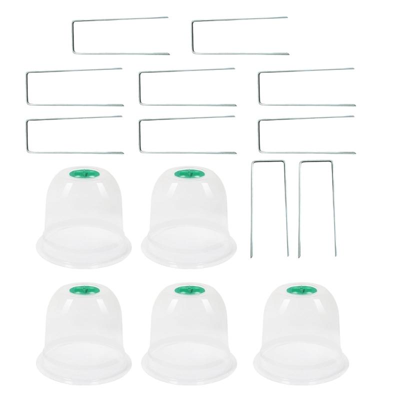 

Heavy Type Greenhouses Cover Weatherproofed Plant Protector Rotatable Ventilation Clear Enhances Light Transmission