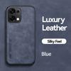KEYSION Luxury Retro PU Leather Phone Case for OPPO A6 Pro 5G Soft Silicone+PC Shockproof Phone Back Cover for OPPO A6 Pro
