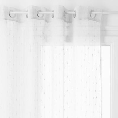 Plumetis "Anissa" Woven Veil 140 X 240 Cm Atmosphera - White