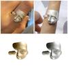 Comfortable Rings Unique Rings Mask Shape Copper Rings Fashion Accessory Couple Rings Suitable for Stylish Outfits