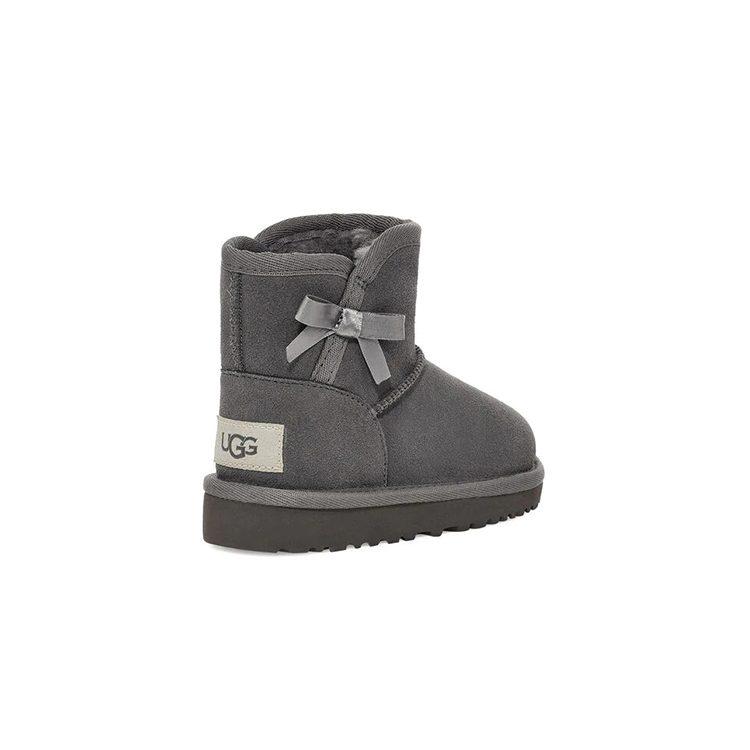 UGG Idris Comfortable, Fleece Lined Snow Boots Kids' Cotton Boots Children Aged 3 7 Years Old Charcoal Gray 1118888T-CHRC