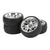 4PCS 110 RC Wheels Strong Cushioning High Abrasion Resistance RC Tires Rubber RC Car Tires for