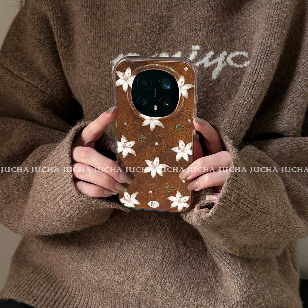 Lily ist geeignet für honor magic8 Handyhülle künstlerischer Sinn Nische honormagic7pro Herbst- und Wintergefühl 6 einfach
