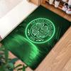 Tappeto Personalizzato con Stemma Celtic Fc per Soggiorno Camera da Letto Casa Decorazione Divano Tappetino Antiscivolo per Giochi Bambini