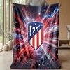 Atletico Madrid Theme blanket Soft Flannel Blanket Plush Throw Blanket Cozy Sofa Bed Blanket for Home Decor