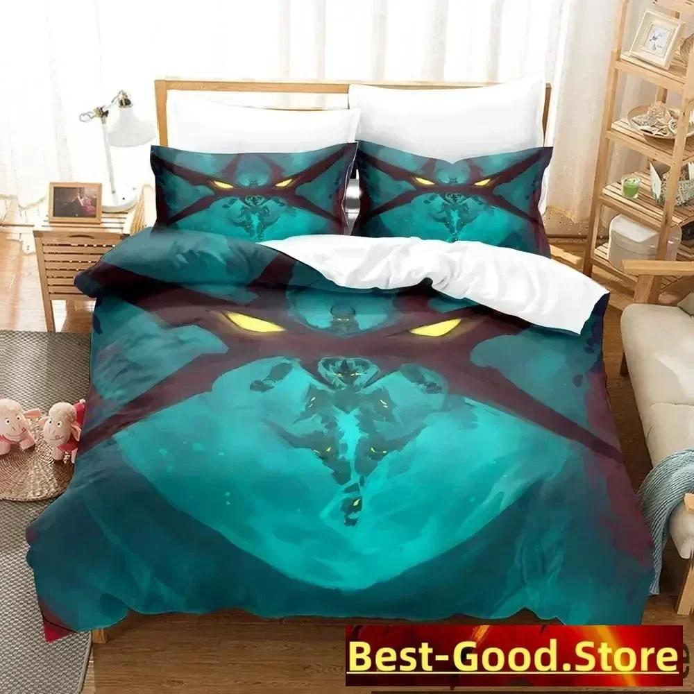 

Tengen Toppa Gurren Lagann Bedding Set Duvet Cover Bed Set Quilt Cover Pillowcase Comforter king Queen Size Boys Adult 70x133cm 2pcs