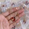 ladybugFlowerlace Necklace Is Gentle and More Eye-catching Than a Clover. The Hollowed Out Design Is Overall Light and Three-dimensional