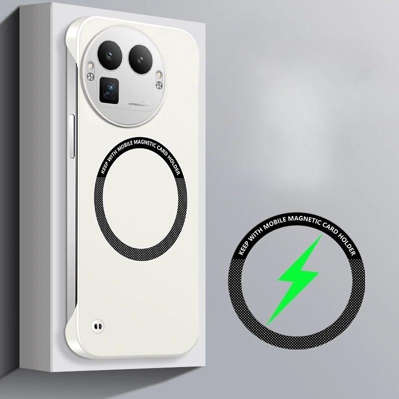 

Для Realme GT8 Pro Тонкий Безрамковий Чохол-Кришка з Magsafe з Твердого Полікарбонату для Realme GT 8 Pro GT8pro Чохол для Бездротової Зарядки Ультратонкий realme GT8