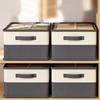 Foldable Clothes Organizer Boxes Jeans Pants Sweater Storage Box Cabinets Drawers Divider Storage Basket Wardrobe Underwear Orga