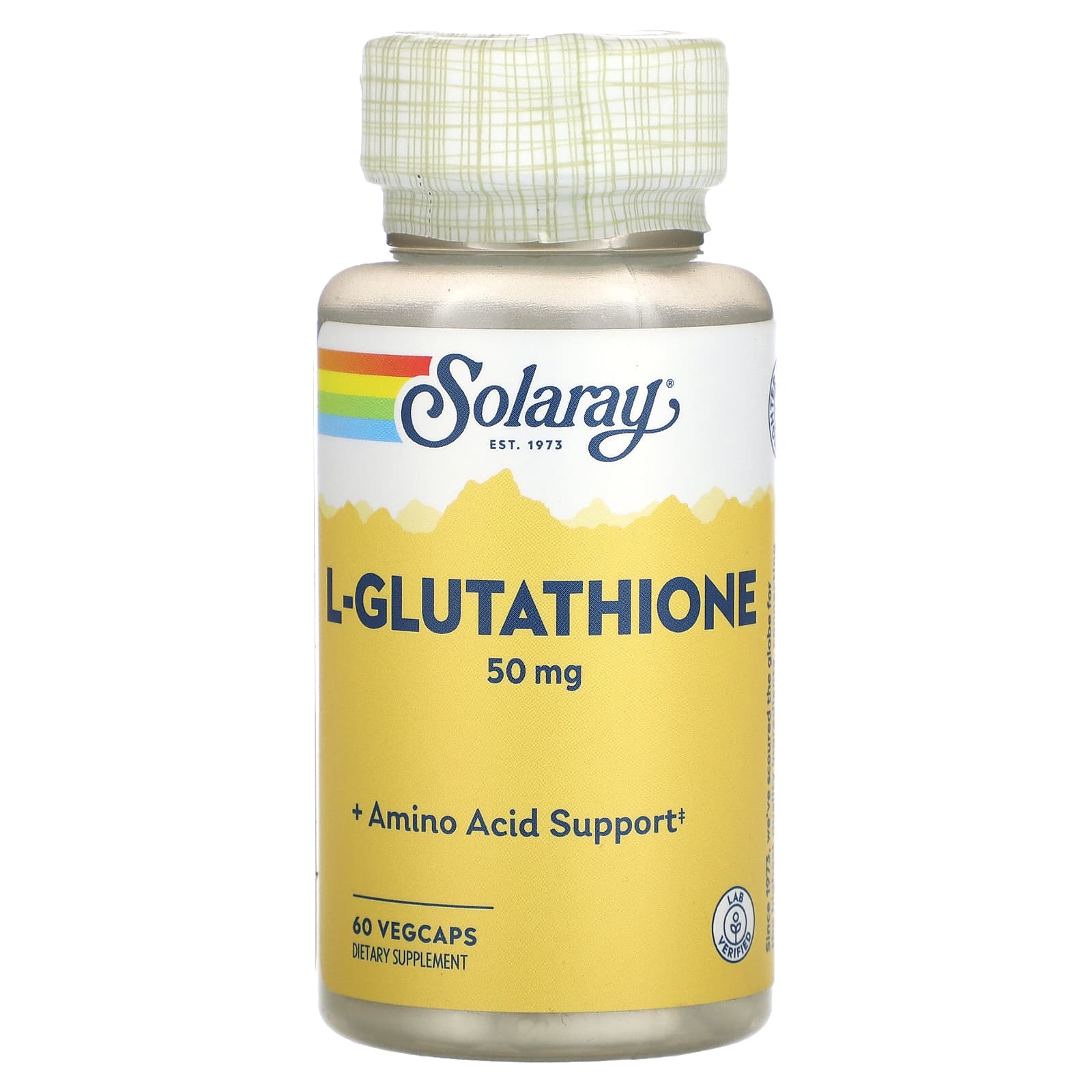 

L-Glutathione, 50Mg, 60 Vegcaps