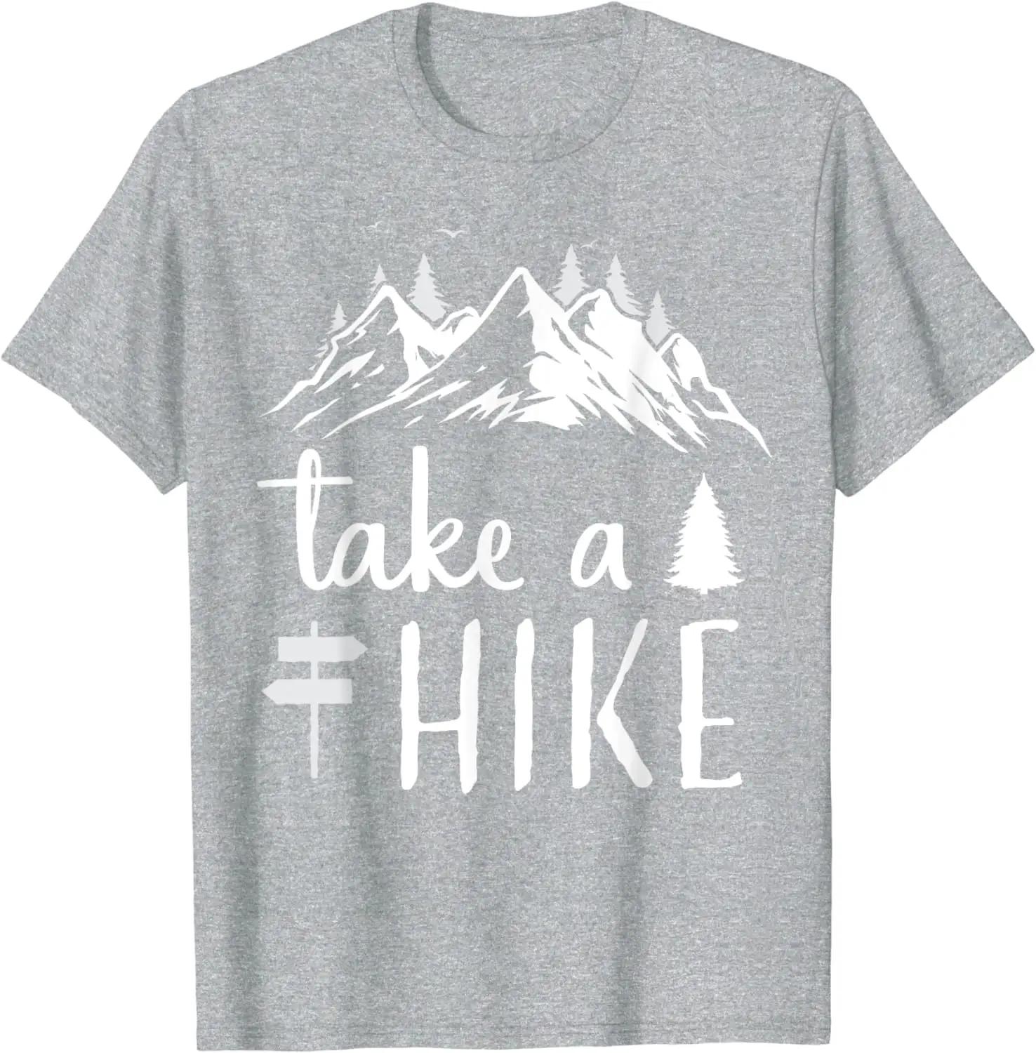 Hiking Nature Hike Hiker Outdoor Funny Take A Hike TShirt for Unisex Women Oversized T Shirt for Sports Travel S