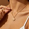 Relief Necklace Niche Design Temperament Light Luxury Collarbone Chain Versatile Pendant Female