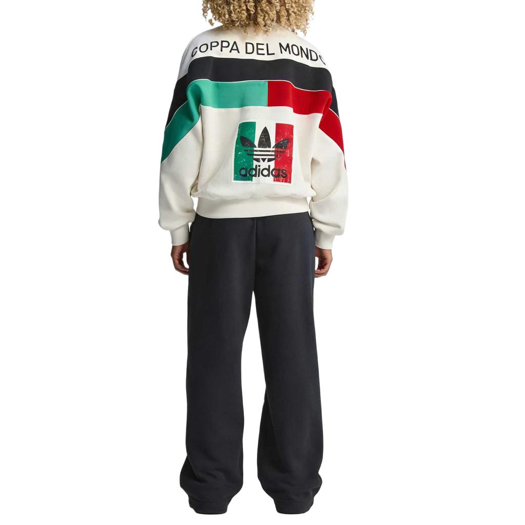 Adidas Originals Warm Round Neck Loose Pullover Sweater Women Sweater KD7768