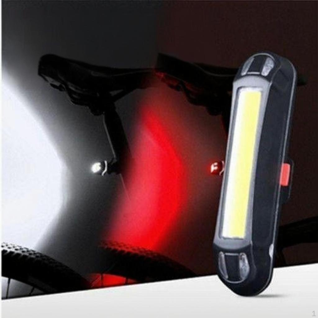 Bike universal serial bus Rechargeable, super luminous, Waterproof, for Night Riding Red Blue White